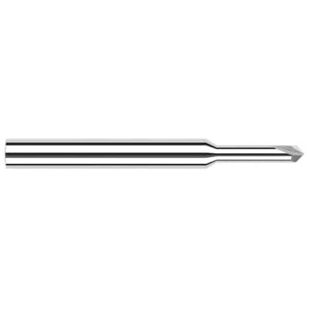 Harvey Tool Chamfer Cutter - Pointed - Long Reach, 0.0400" 830645